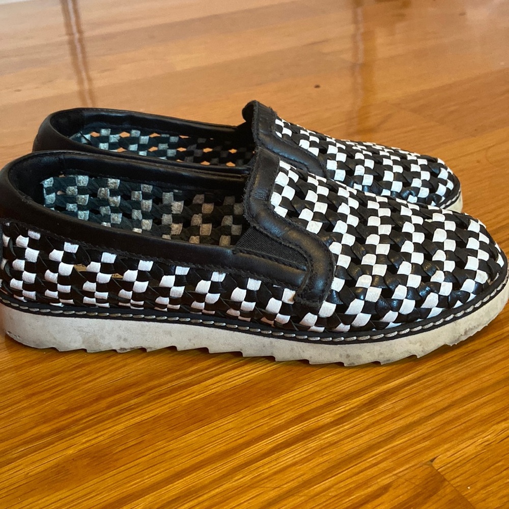 Dolce & Gabana checker shoes